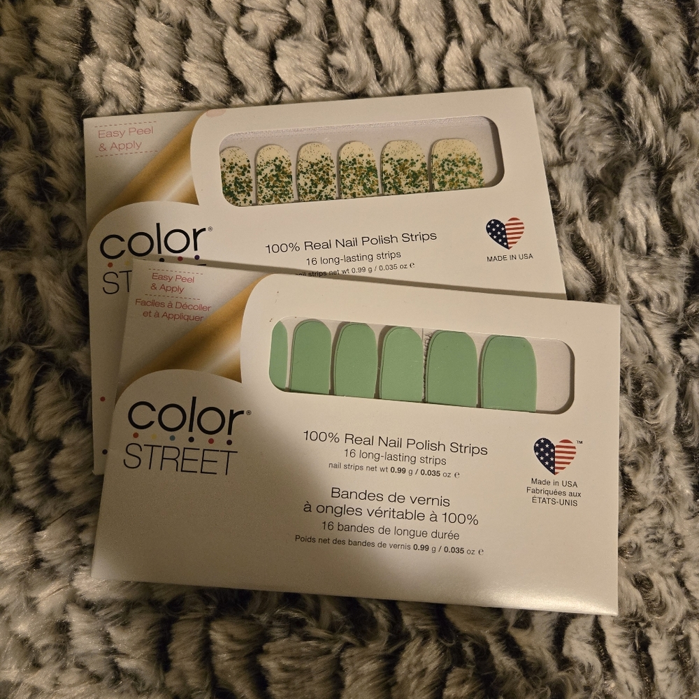 Color Street Pair (Oslo & Steady, Total Celt-Down)